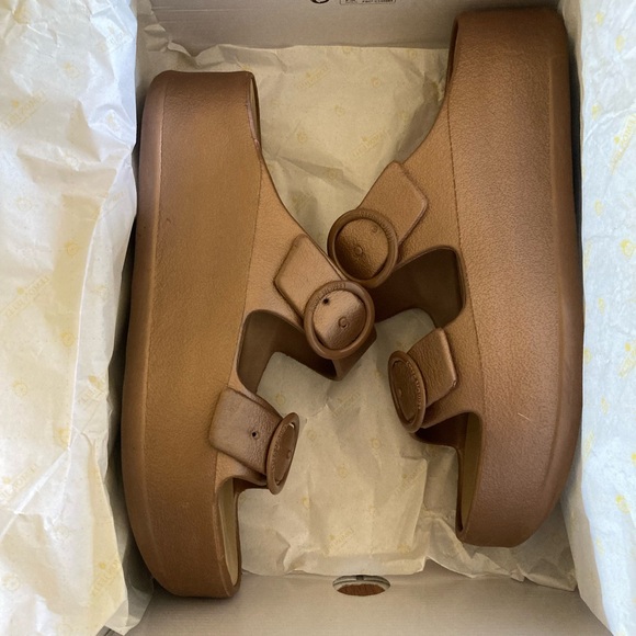 Lemon Jelly Sandal, Size 7.5US 39UK, Bronze Metal - Picture 9 of 11